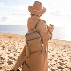 Женский рюкзак Dolphin Beige - Image 4