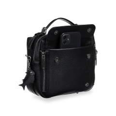 Женская сумка Shell Black - Image 8