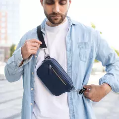 Поясная сумка Bumbag Blue - Image 9