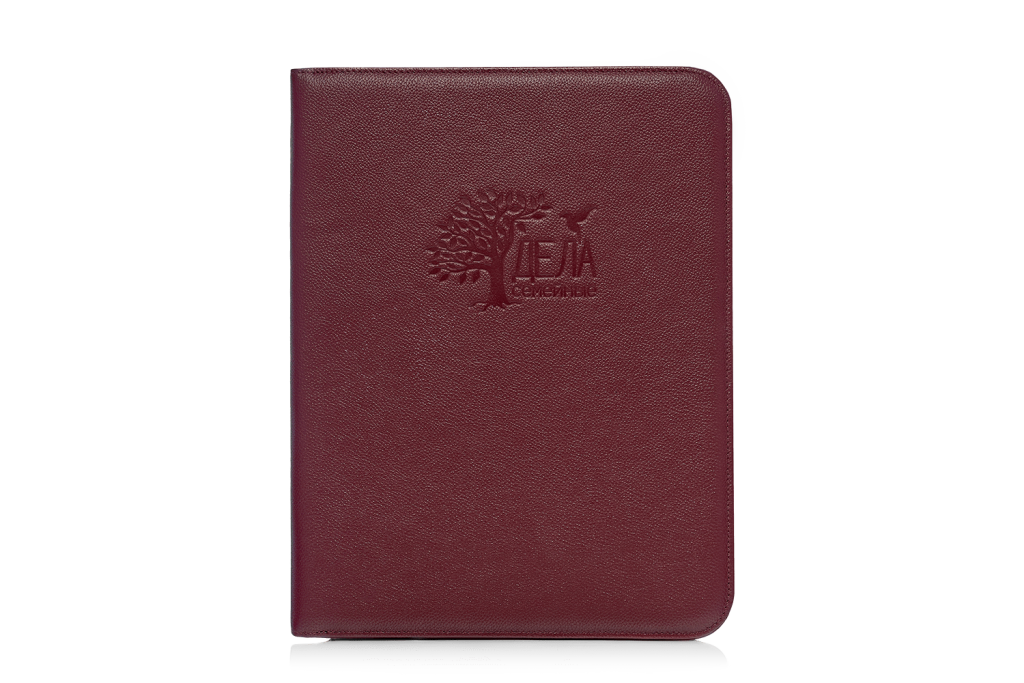 Папка для документов - Дела Семейные Bordo