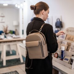Женский рюкзак Dolphin Beige - Image 3