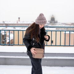 Женская сумка Shell Beige - Image 3