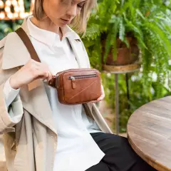 Поясная сумка Bumbag Brown - Image 10