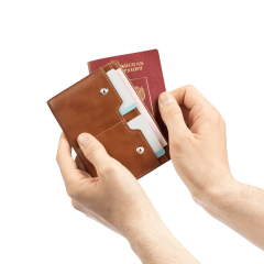 Дорожный кошелек Smart Brown - Image 3