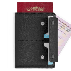 Дорожный кошелек Smart Black - Image 2