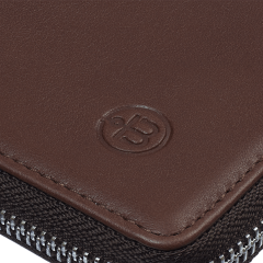 Кошелек Zipper Dark Brown - Image 5
