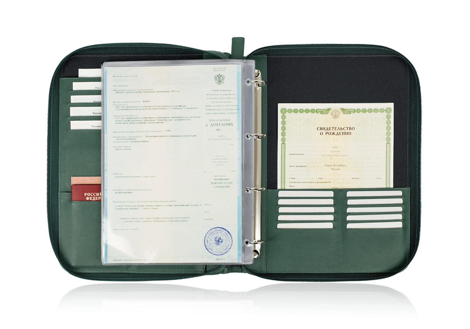 Папка для документов - Дела Семейные Green - Image 5