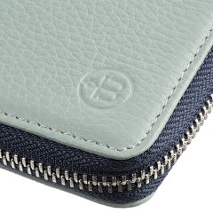 Кошелек Zipper Grey-Blue - Image 6