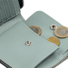 Кошелек Zipper Grey-Blue - Image 3