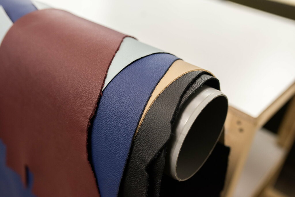 кожи разных фактур