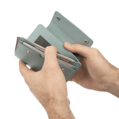 Дорожный кошелек Smart Grey-Blue - Image 4