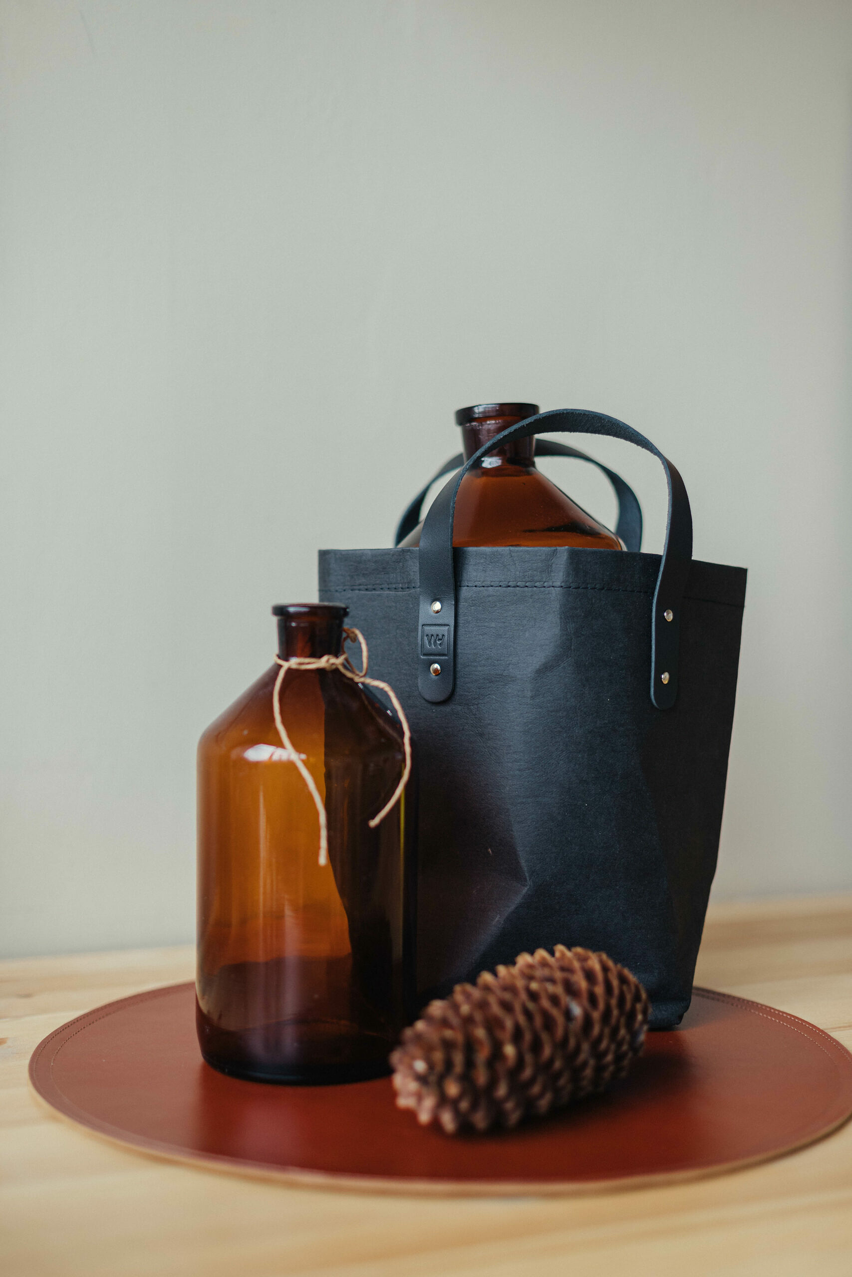 Корзинка средняя Pelican Medium black - Image 7