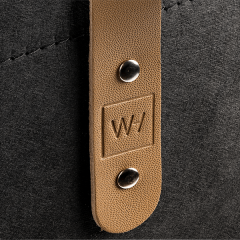 Корзинка высокая Pelican Long black-beige - Image 3
