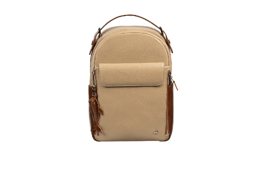 Женский рюкзак Большой Дельфин Бежевый