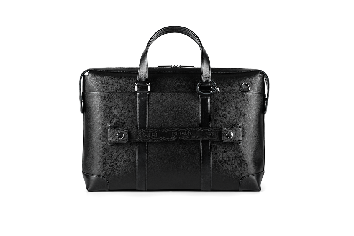 Мужская деловая сумка Pebble Black - Image 7