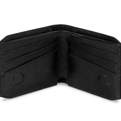 Кошелек сафьяновый Crab Black - Image 3