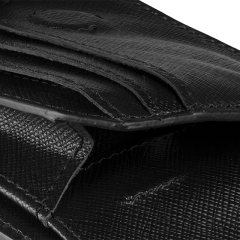 Кошелек сафьяновый Crab Black - Image 4
