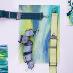 Ремень для сумки текстильный 50 мм Lime - Image 8