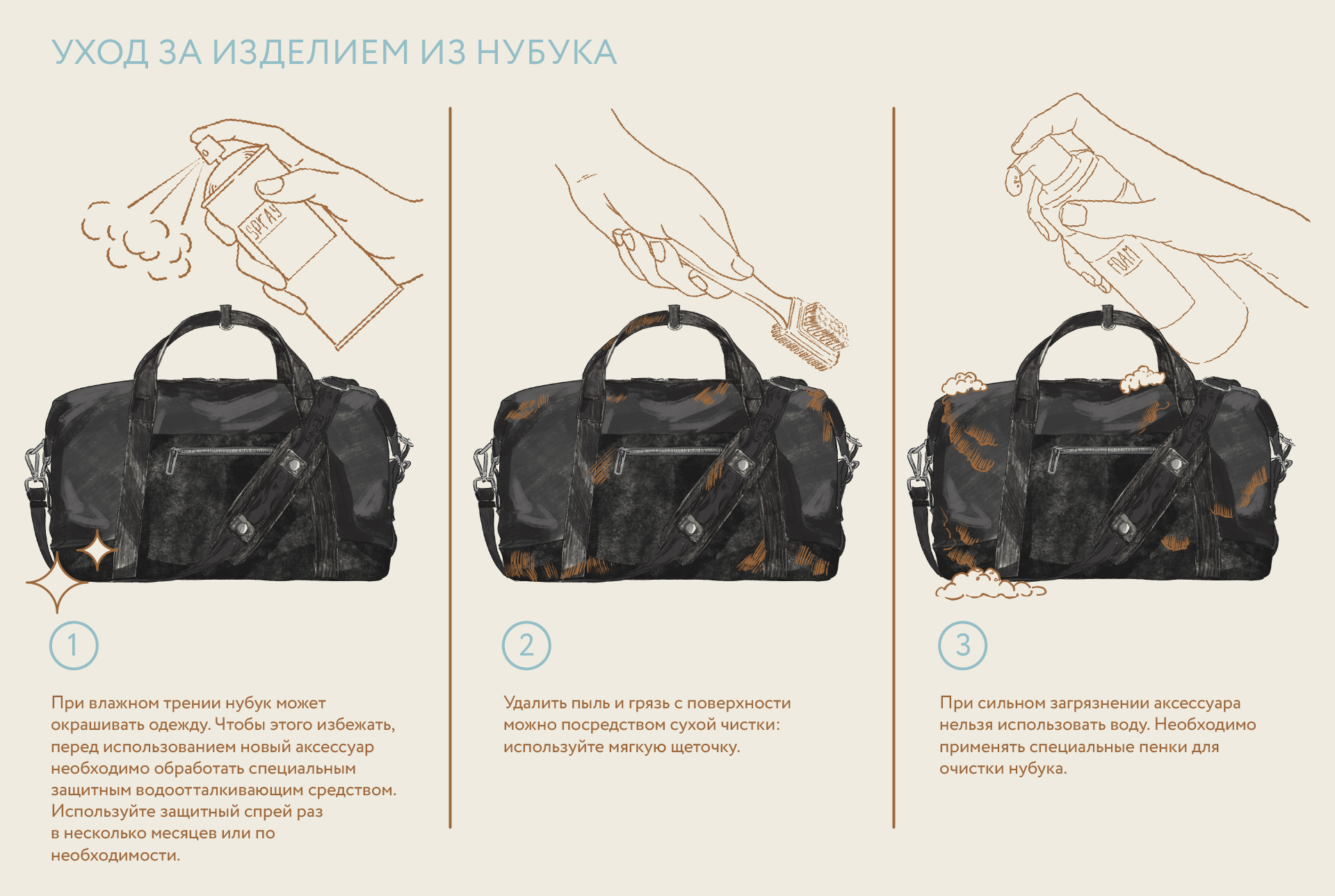 Дорожная сумка Brig Нубук - Image 12