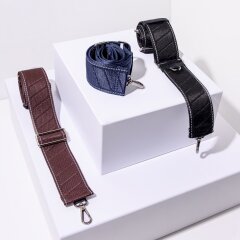 Ремень для сумки текстильный 50 мм Brown - Image 6