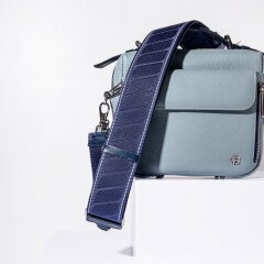 Ремень для сумки текстильный 50 мм Blue - Image 2