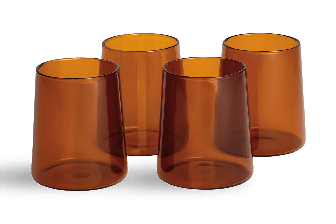 Стаканы сервировочные 4 шт Amber/Янтарный - Image 2