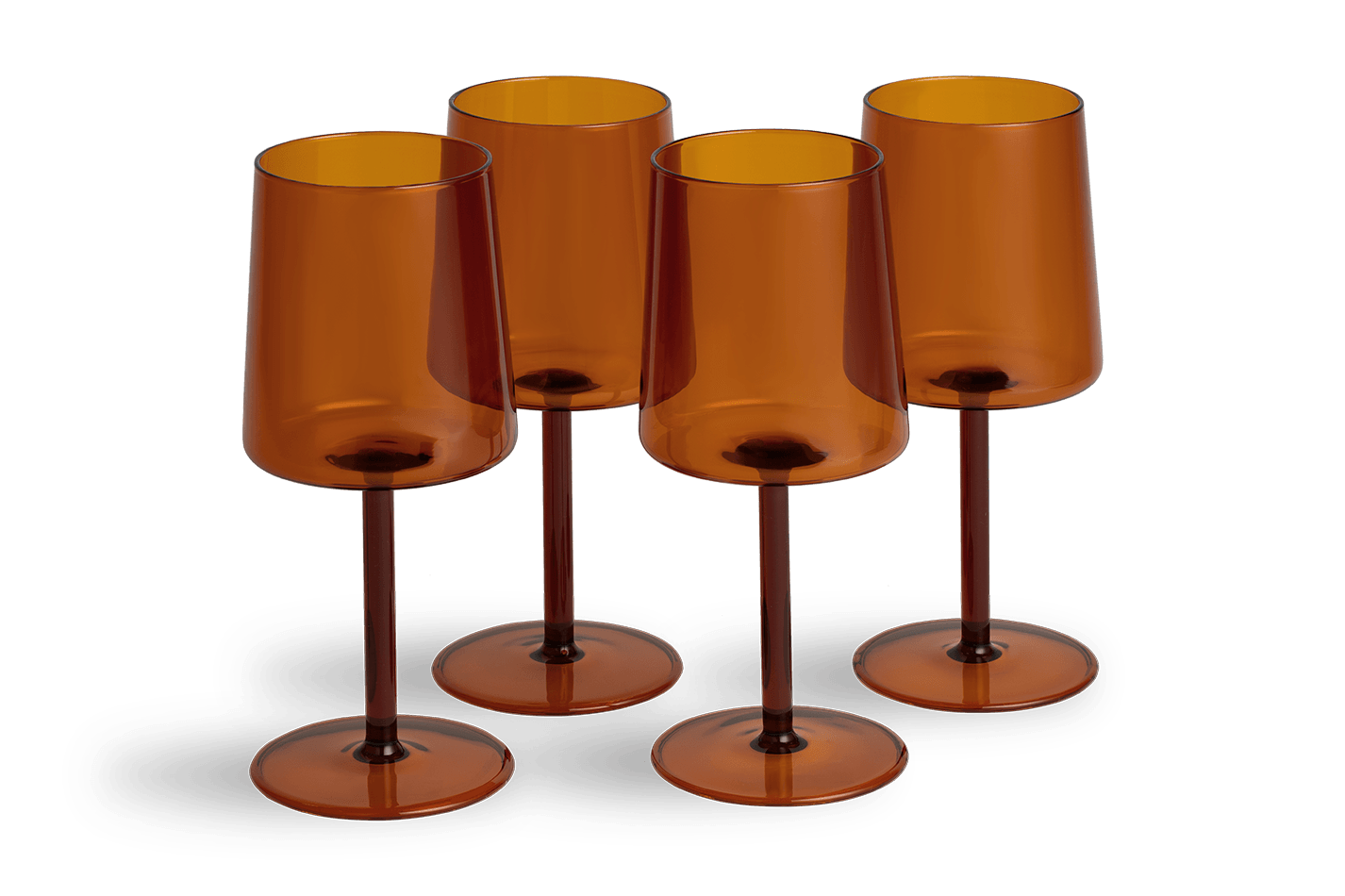 Бокалы для вина 4 шт Amber/Янтарный - Image 2