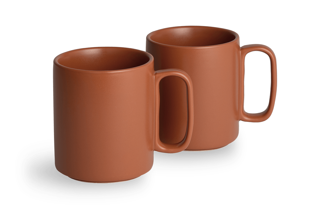 Кружка 4 шт./уп. Terracotta/Терракотовый - Image 2