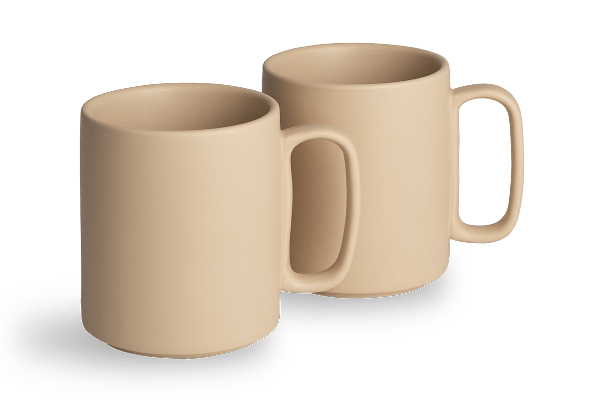 Кружка 4 шт./уп. Milk beige/Молочный - Image 2