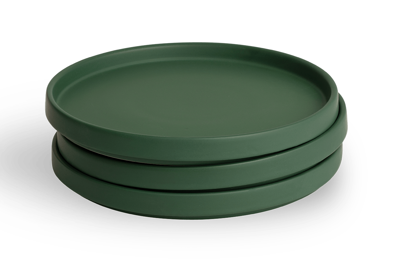 Десертная тарелка 20 см Dark green/Еловый - Image 4