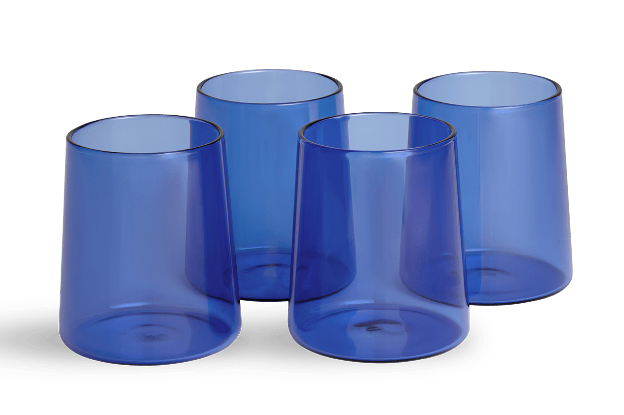 Стаканы сервировочные 4 шт Light Blue/Васильково-синий - Image 2