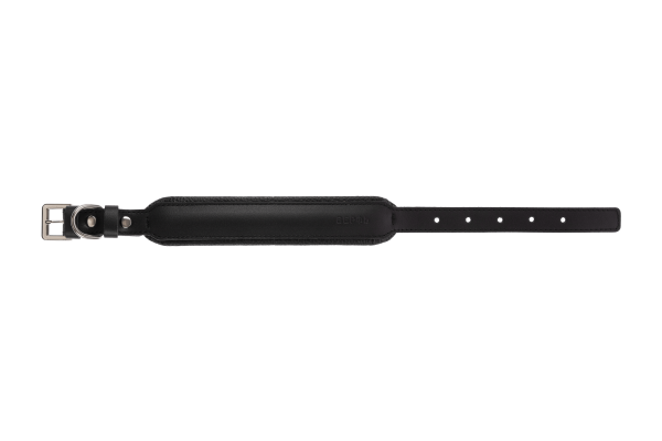 Кожаный ошейник Black S