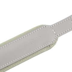 Кожаный ошейник Mint-Grey XL - Image 3