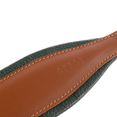 Кожаный ошейник Селедка Green-Brown - Image 5