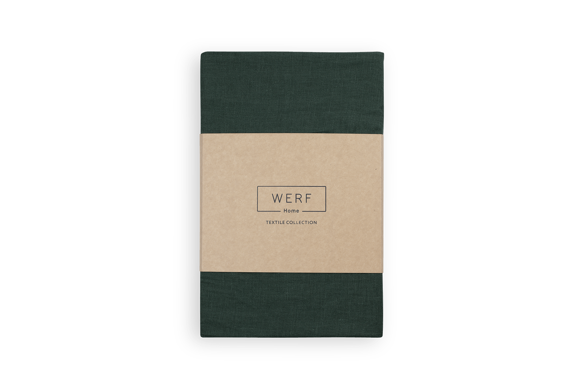 Скатерть льняная хвойная