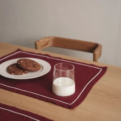 Салфетки винные с белым кантом - Image 2