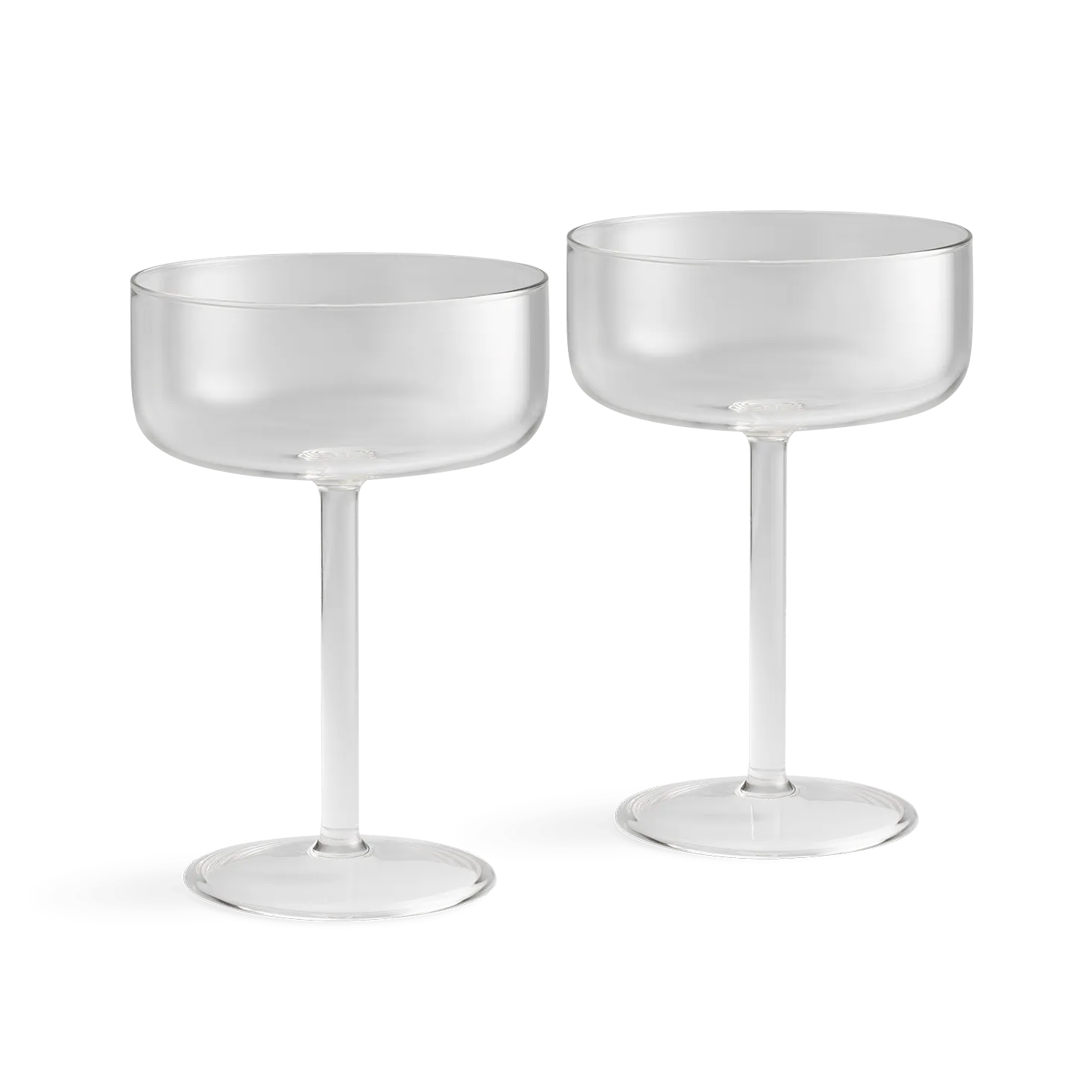 Бокалы для шампанского 2 шт Clear/Прозрачный