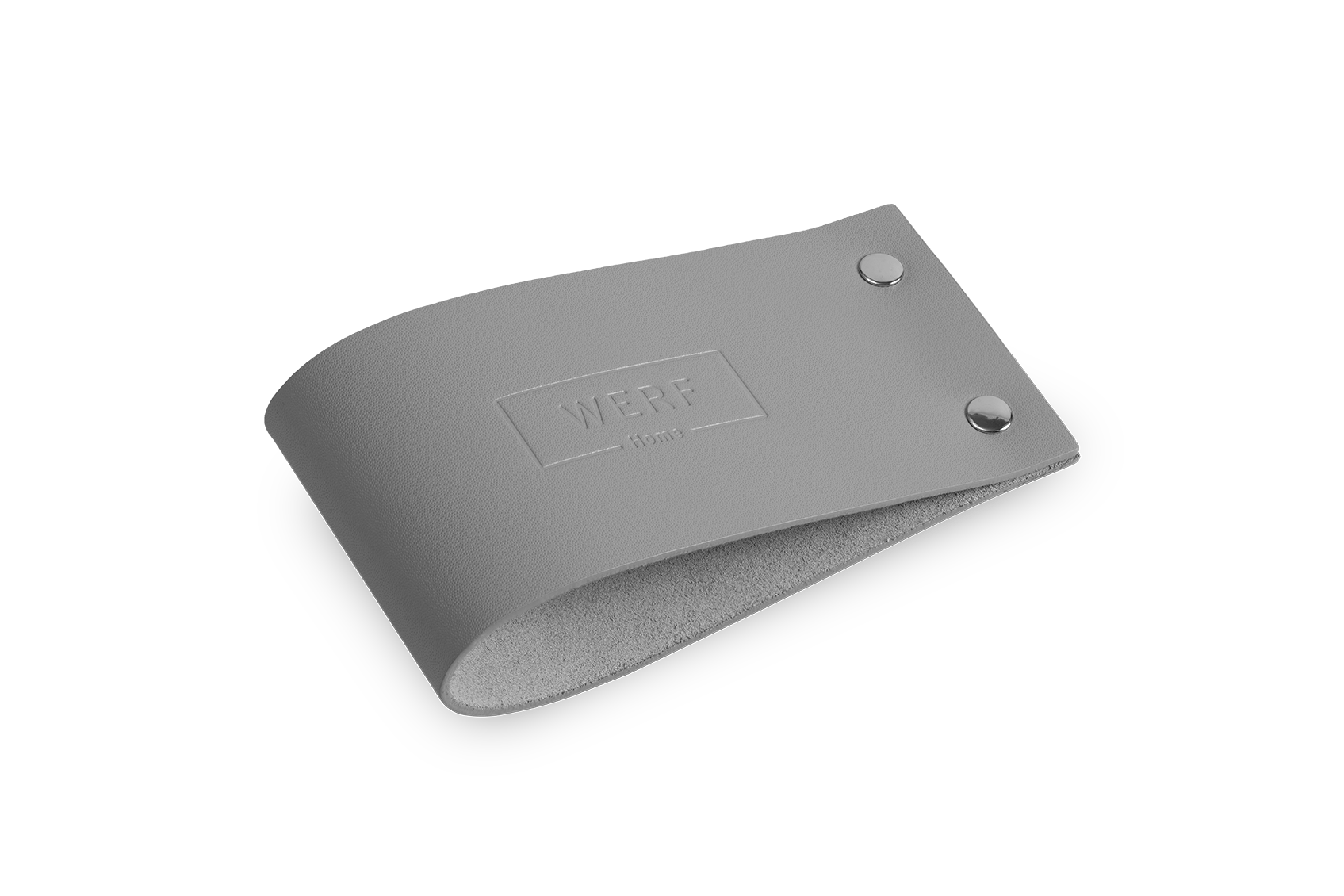 Холдер кожаный для подсвечника "Тепло" S Grey