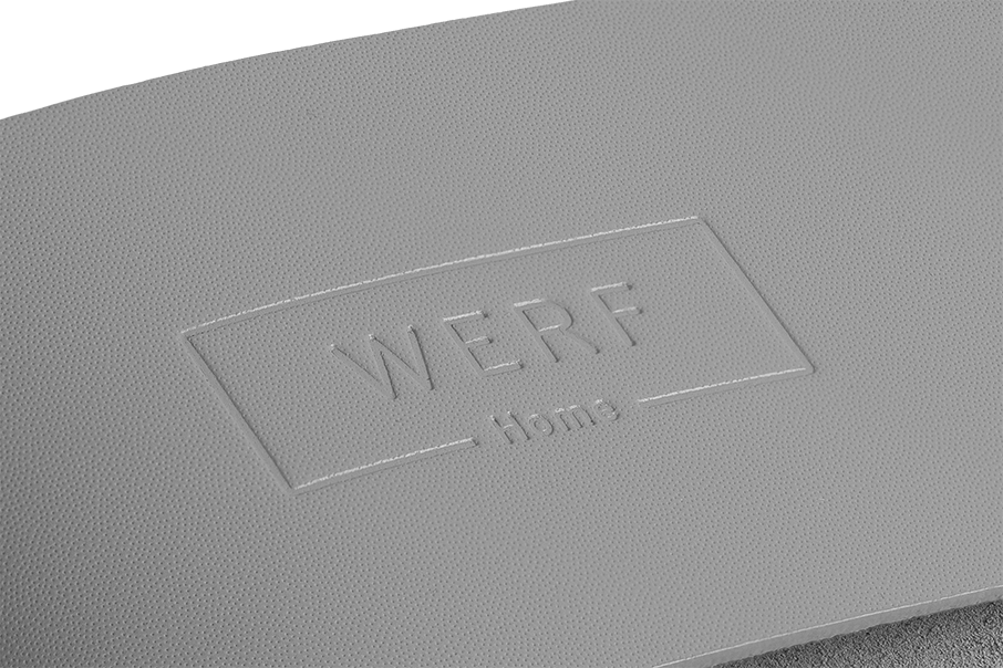 Холдер кожаный для подсвечника "Тепло" S Grey - Image 4