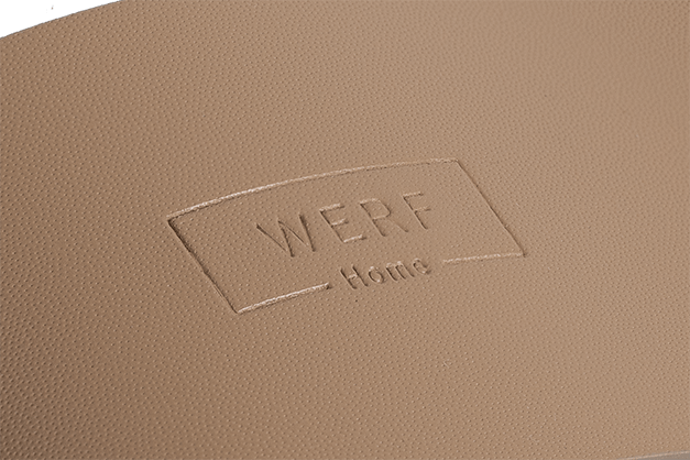 Холдер кожаный для подсвечника "Тепло" Caramel - Image 4