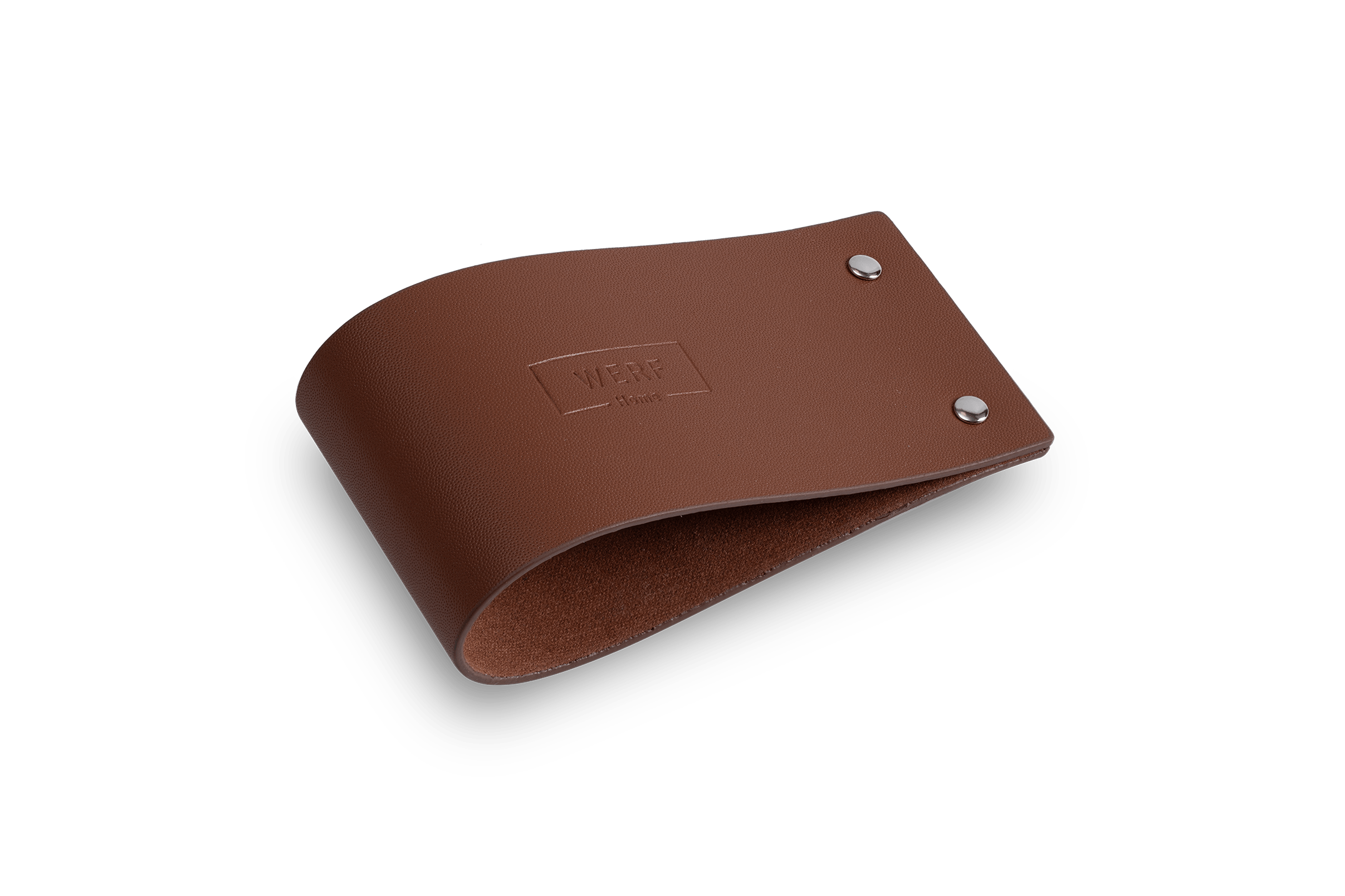 Холдер кожаный для подсвечника "Тепло" Brandy