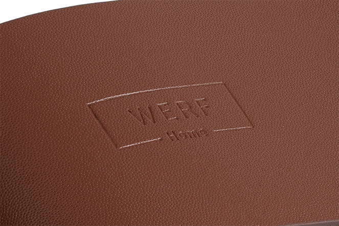 Холдер кожаный для подсвечника "Тепло" Brandy - Image 3