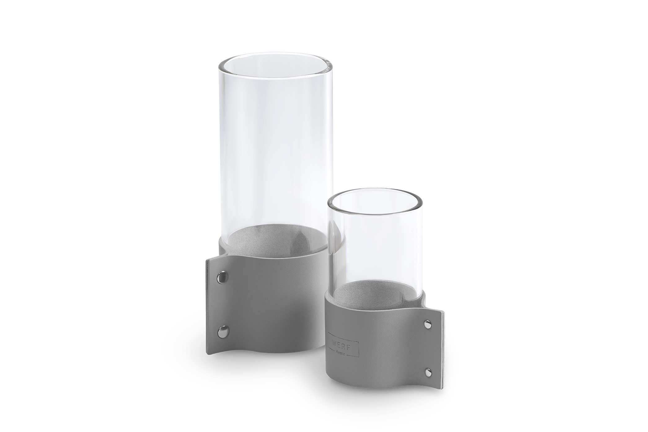 Подсвечник-ваза "Тепло" S Grey - Image 4