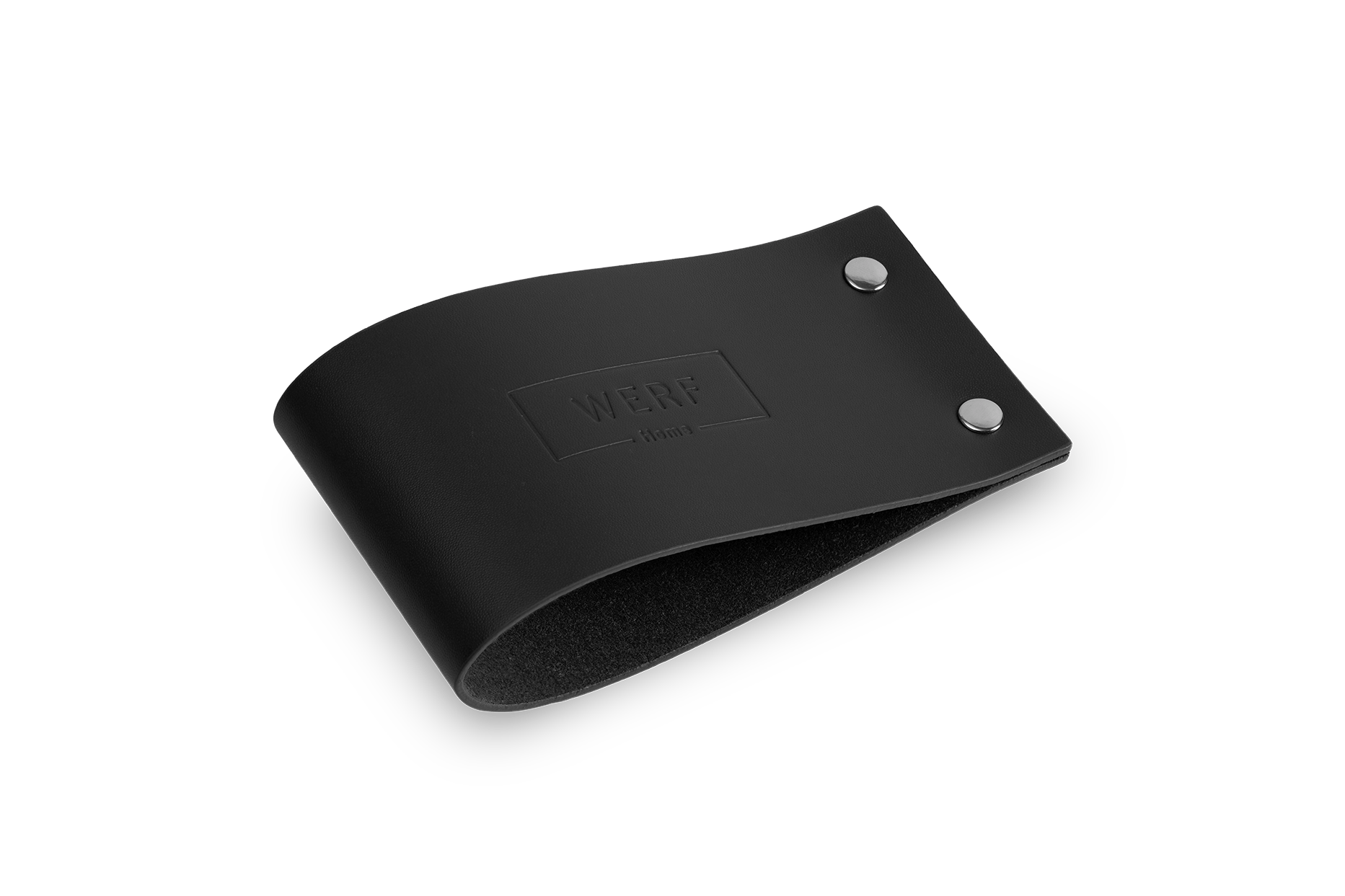 Холдер кожаный для подсвечника "Тепло" S Black