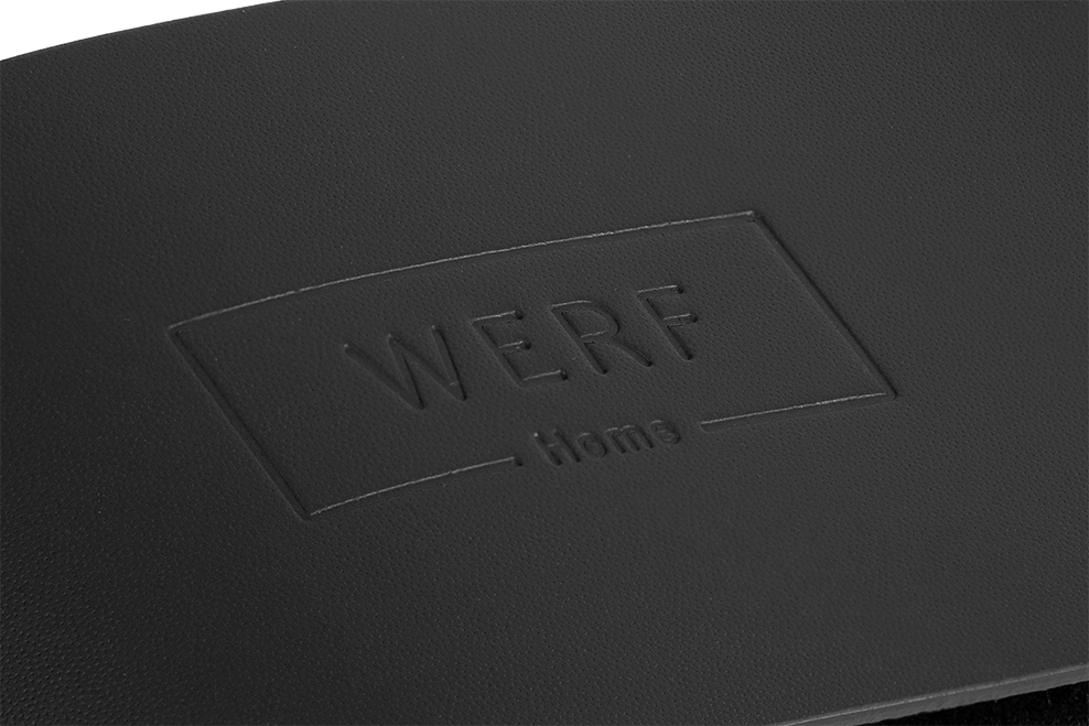 Холдер кожаный для подсвечника "Тепло" S Black - Image 4