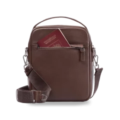 Мужская сумка Fin brown new - Image 9