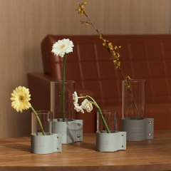Подсвечник-ваза "Тепло" Grey - Image 5
