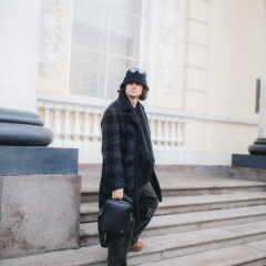 Мужская сумка Fin black new - Image 3
