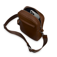 Мужская сумка Fin mini Brown - Image 4