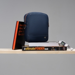 Мужская сумка Fin mini Blue - Image 4